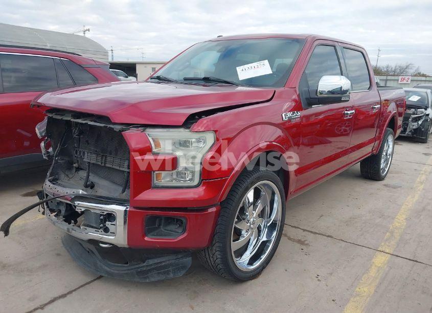 Photo 2 of 2015 Ford F-150 PLATINUM (VIN 1FTEW1EFXFFC92589)