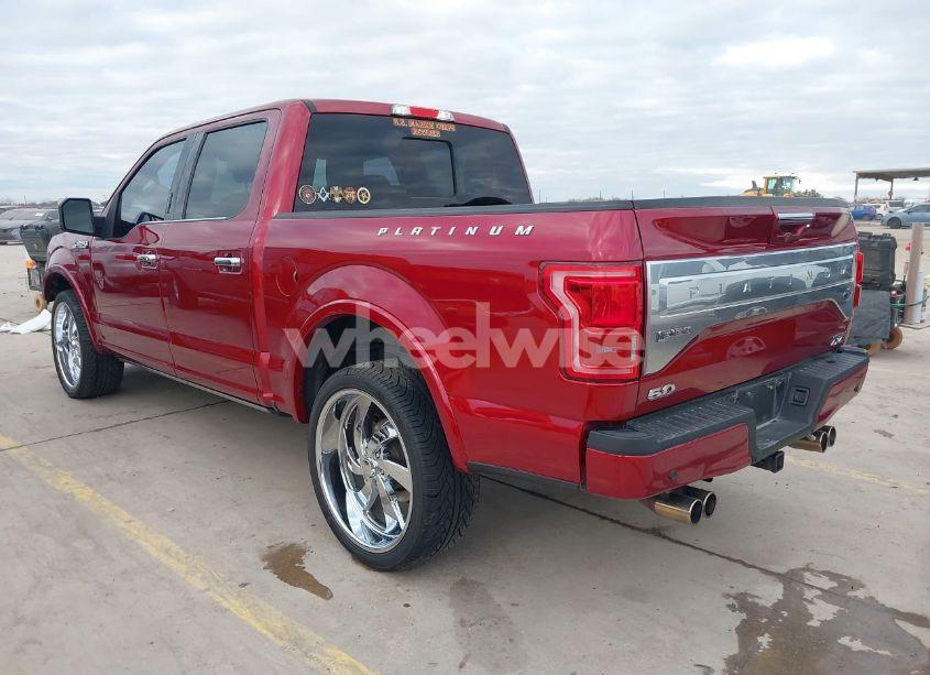 Photo 3 of 2015 Ford F-150 PLATINUM (VIN 1FTEW1EFXFFC92589)