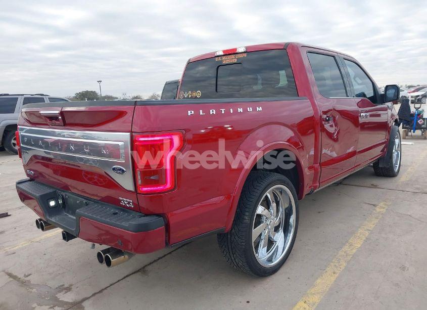 Photo 4 of 2015 Ford F-150 PLATINUM (VIN 1FTEW1EFXFFC92589)