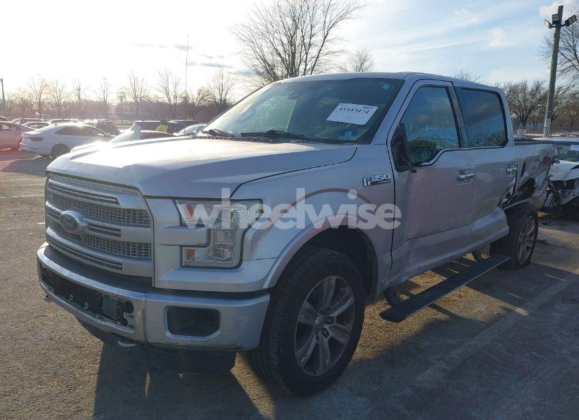 Photo 2 of 2015 Ford F-150 PLATINUM (VIN 1FTEW1EG0FFA50810)