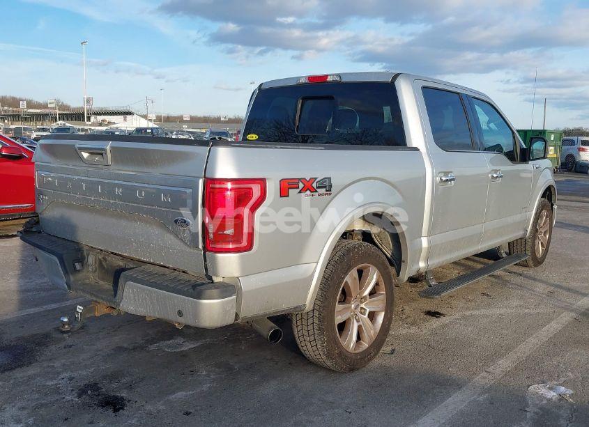 Photo 4 of 2015 Ford F-150 PLATINUM (VIN 1FTEW1EG0FFA50810)