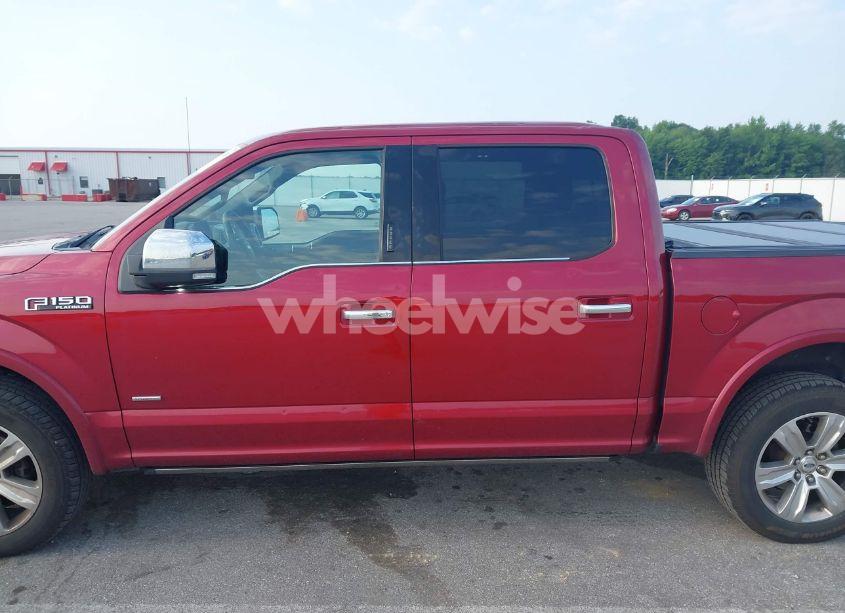 Photo 14 of 2016 Ford F-150 PLATINUM (VIN 1FTEW1EG0GFB19867)