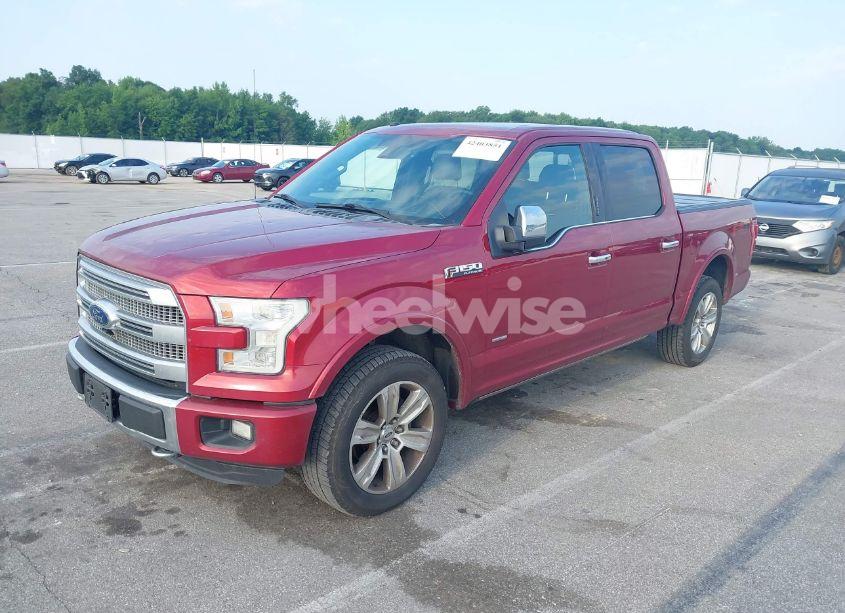 Photo 2 of 2016 Ford F-150 PLATINUM (VIN 1FTEW1EG0GFB19867)