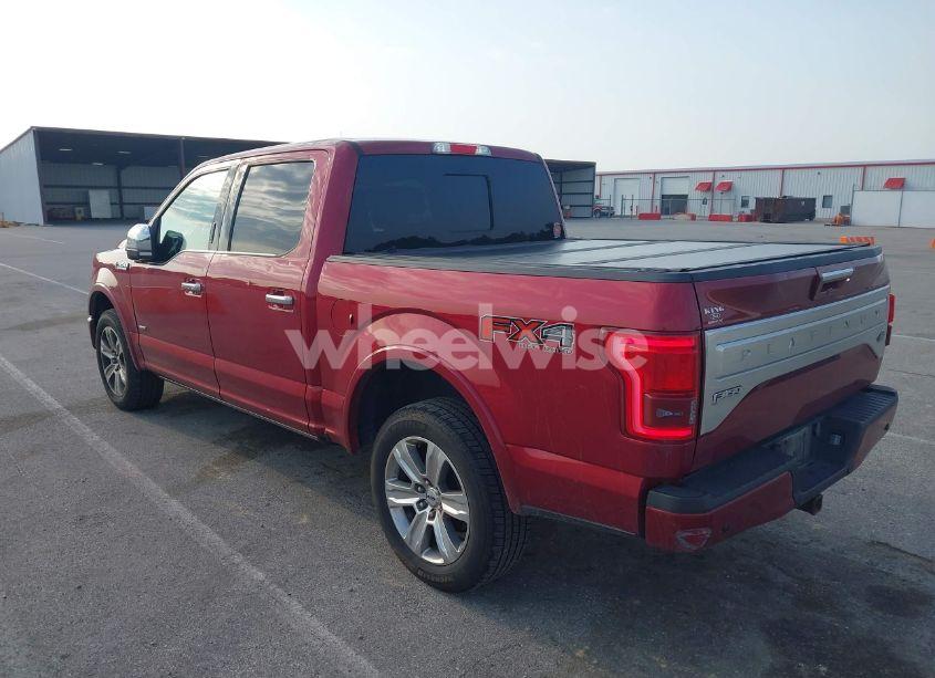 Photo 3 of 2016 Ford F-150 PLATINUM (VIN 1FTEW1EG0GFB19867)