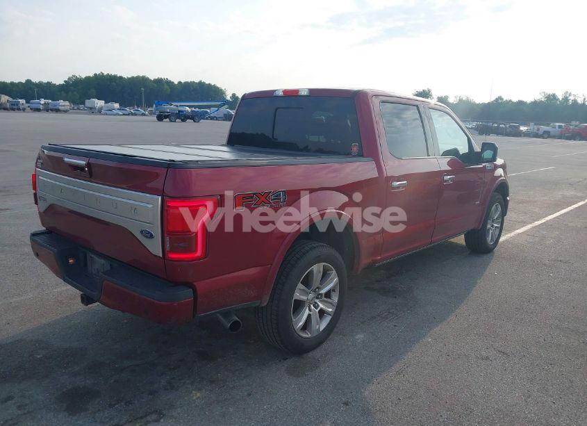 Photo 4 of 2016 Ford F-150 PLATINUM (VIN 1FTEW1EG0GFB19867)