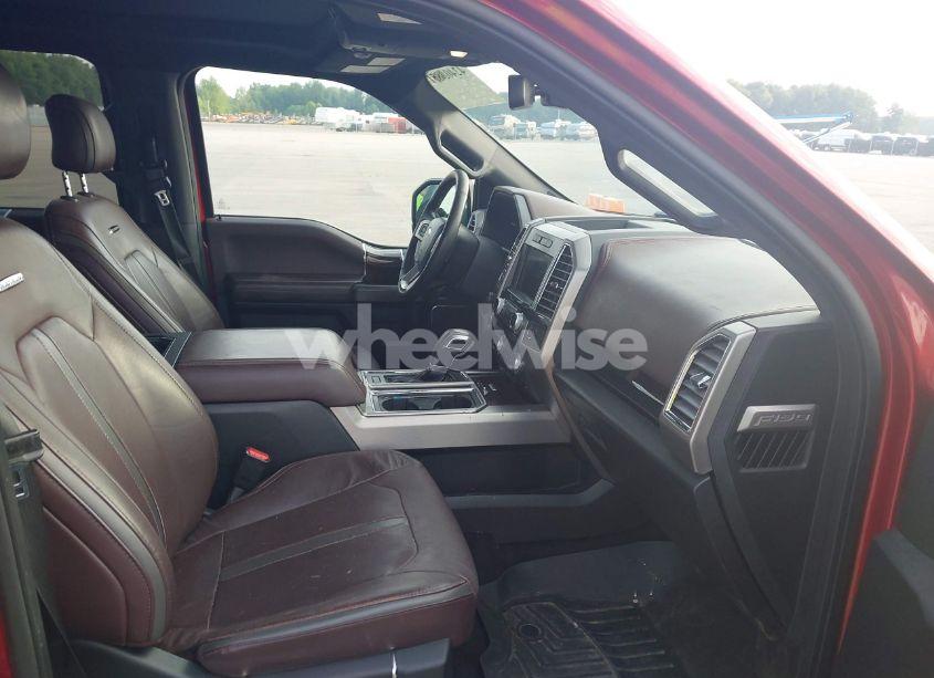 Photo 5 of 2016 Ford F-150 PLATINUM (VIN 1FTEW1EG0GFB19867)