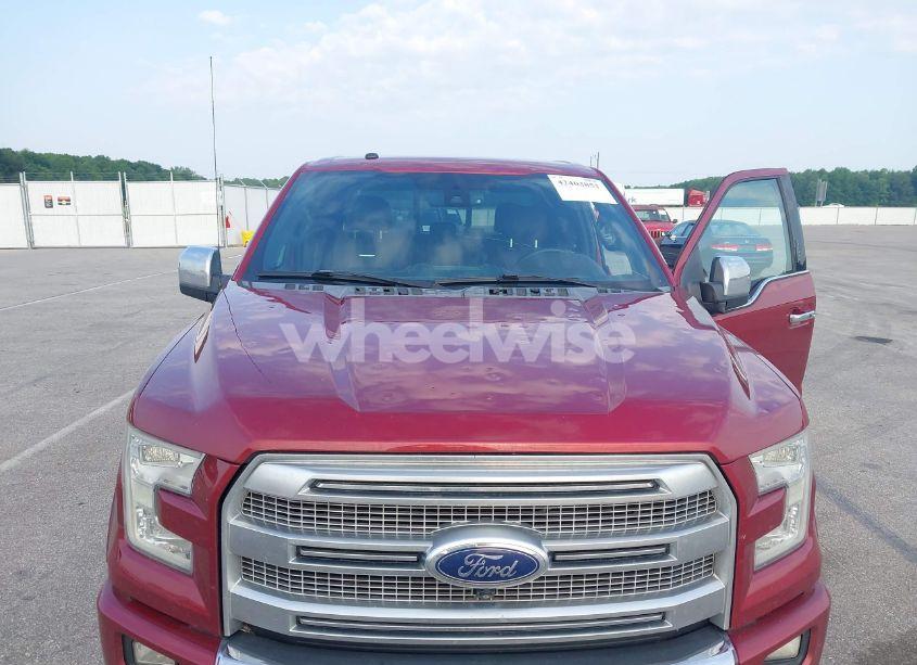 Photo 6 of 2016 Ford F-150 PLATINUM (VIN 1FTEW1EG0GFB19867)