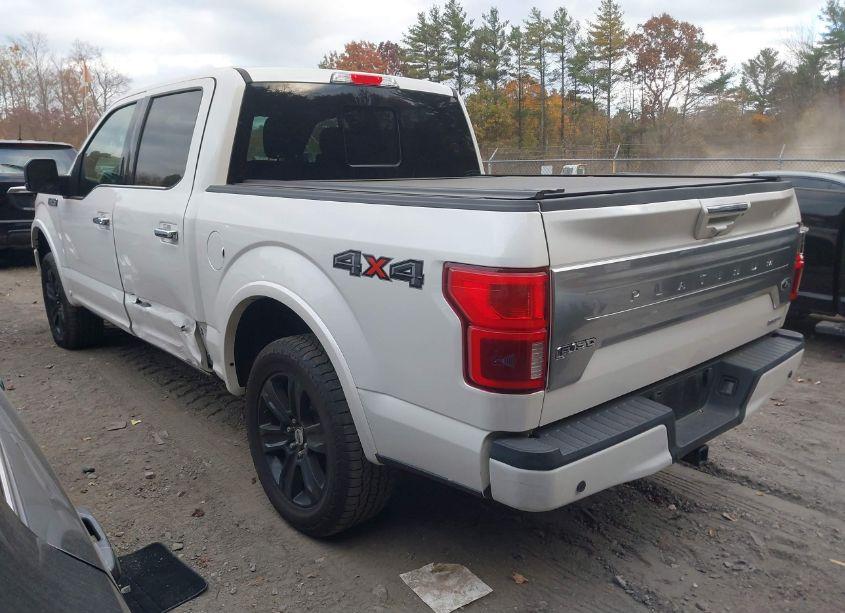 Photo 3 of 2018 Ford F-150 PLATINUM (VIN 1FTEW1EG0JFA53425)