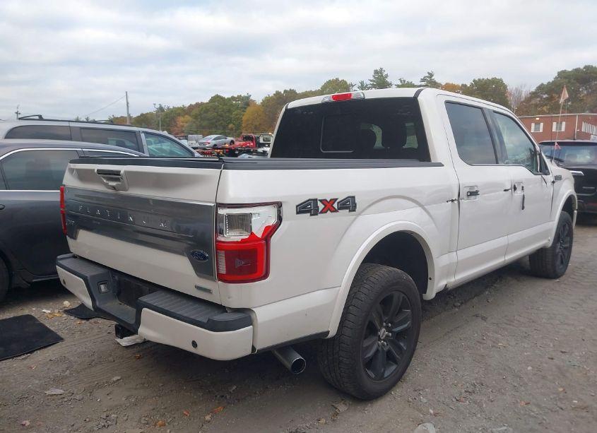 Photo 4 of 2018 Ford F-150 PLATINUM (VIN 1FTEW1EG0JFA53425)