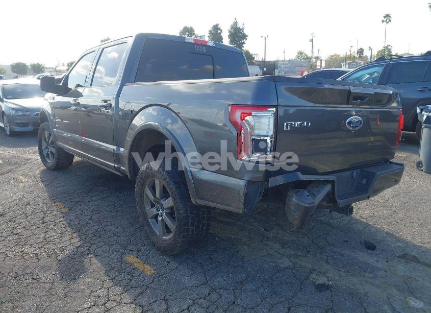 Photo 3 of 2015 Ford F-150 LARIAT (VIN 1FTEW1EG1FFA57183)