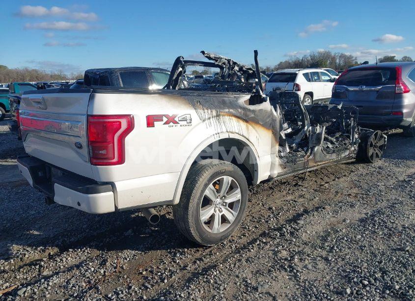 Photo 4 of 2016 Ford F-150 PLATINUM (VIN 1FTEW1EG1GFA96065)