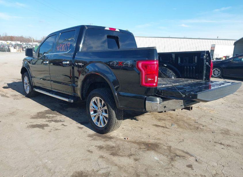 Photo 3 of 2016 Ford F-150 LARIAT (VIN 1FTEW1EG1GFB23197)