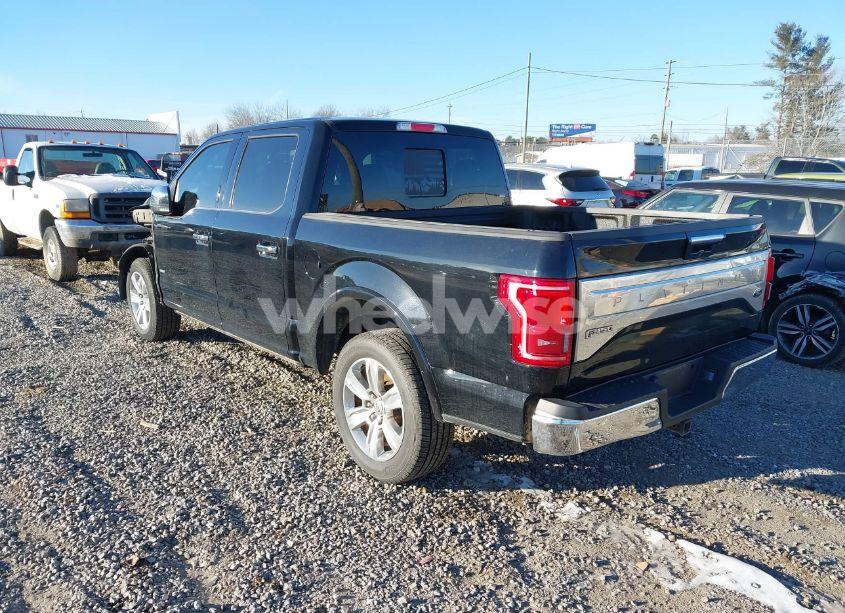 Photo 3 of 2016 Ford F-150 PLATINUM (VIN 1FTEW1EG1GFD30883)