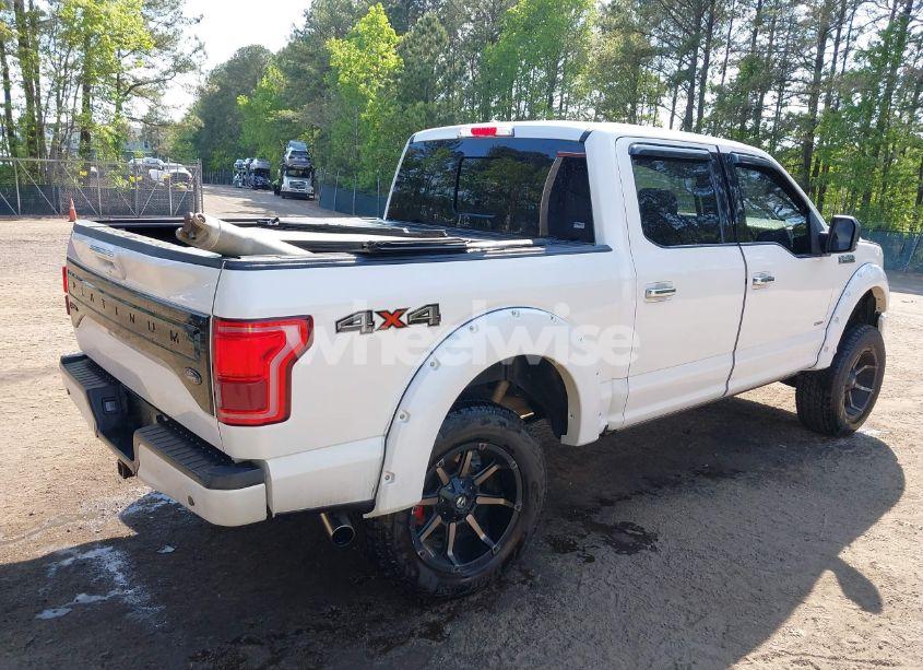 Photo 4 of 2015 Ford F-150 PLATINUM (VIN 1FTEW1EG2FFC77044)