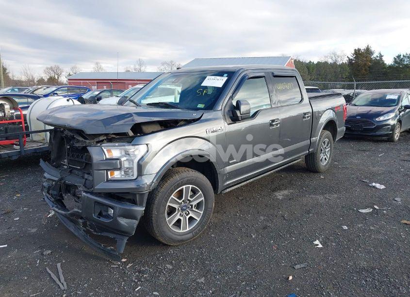 Photo 2 of 2017 Ford F-150 LARIAT (VIN 1FTEW1EG2HFC76656)