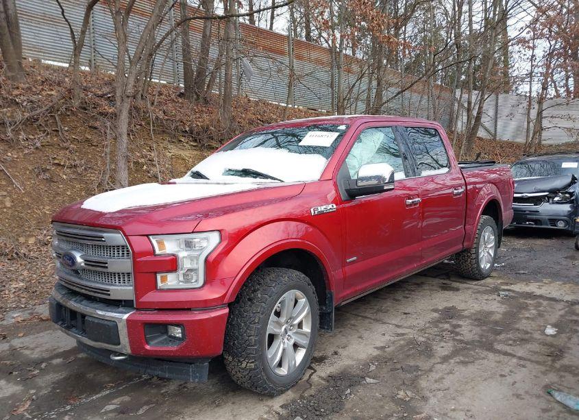 Photo 2 of 2017 Ford F-150 PLATINUM (VIN 1FTEW1EG2HFC84076)