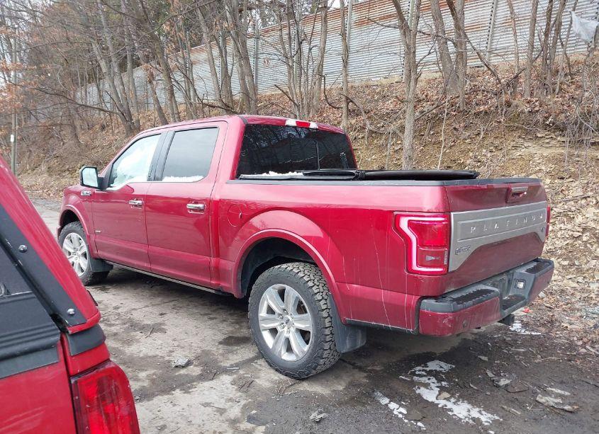 Photo 3 of 2017 Ford F-150 PLATINUM (VIN 1FTEW1EG2HFC84076)