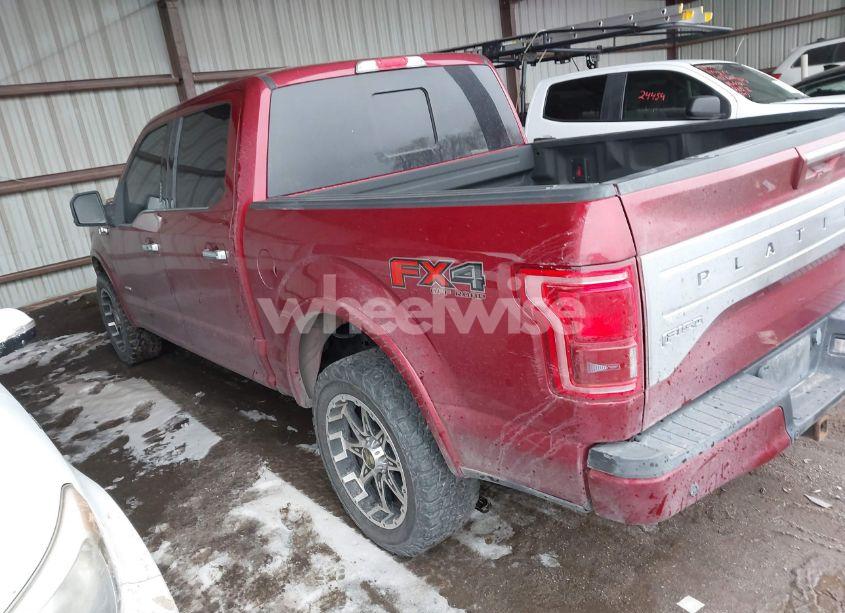 Photo 3 of 2015 Ford F-150 PLATINUM (VIN 1FTEW1EG3FFB69693)