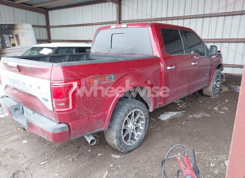 Photo 4 of 2015 Ford F-150 PLATINUM (VIN 1FTEW1EG3FFB69693)