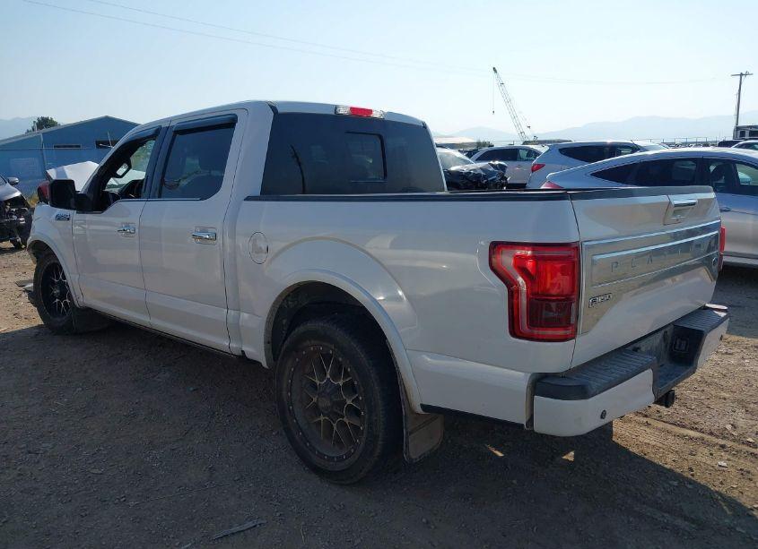 Photo 3 of 2015 Ford F-150 PLATINUM (VIN 1FTEW1EG3FFB85599)