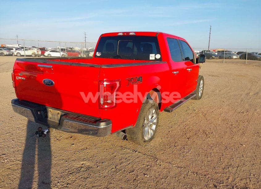 Photo 4 of 2017 Ford F-150 LARIAT (VIN 1FTEW1EG3HKC61526)