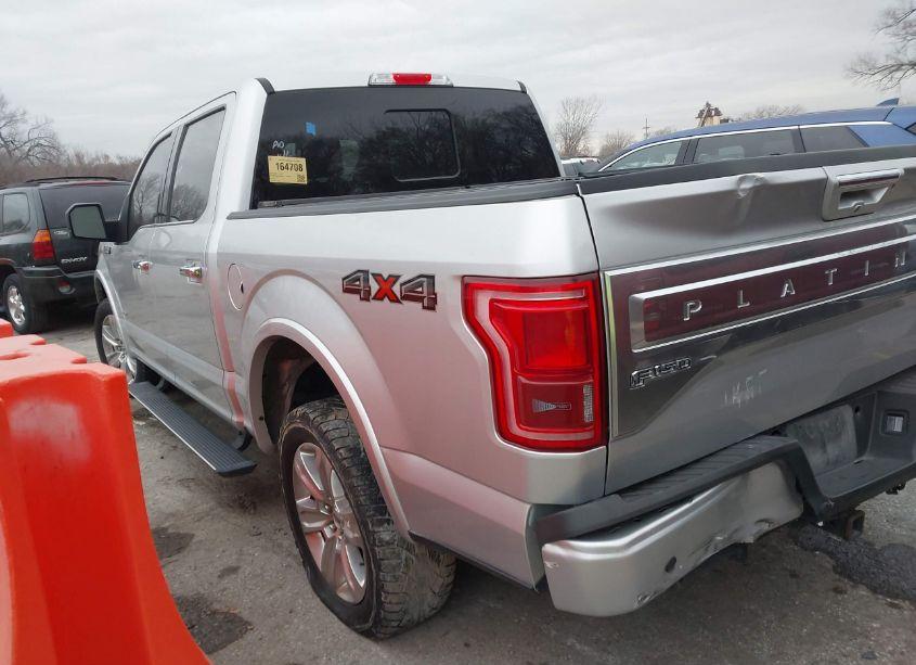 Photo 3 of 2015 Ford F-150 PLATINUM (VIN 1FTEW1EG4FFD08262)