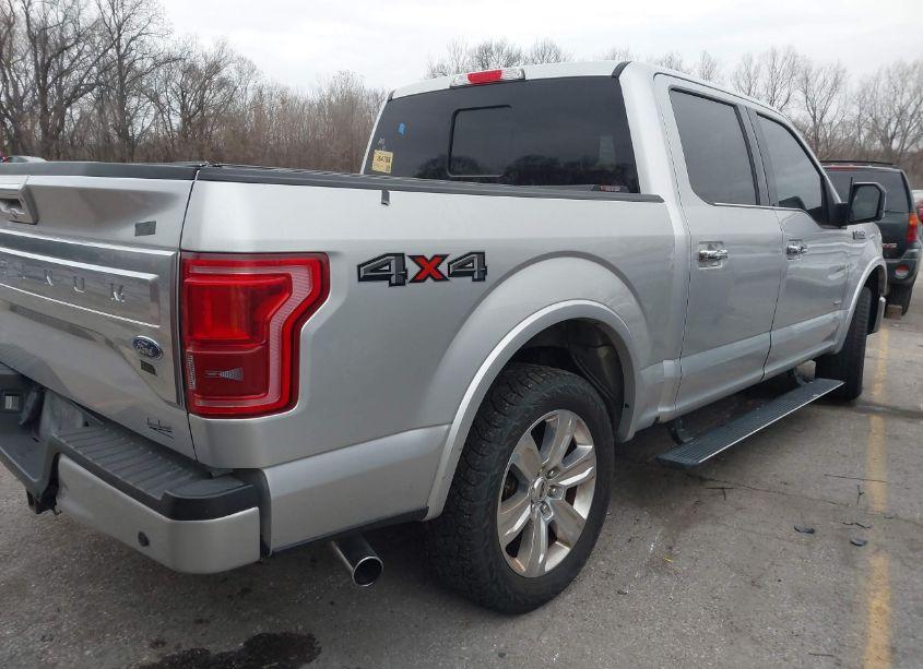 Photo 4 of 2015 Ford F-150 PLATINUM (VIN 1FTEW1EG4FFD08262)
