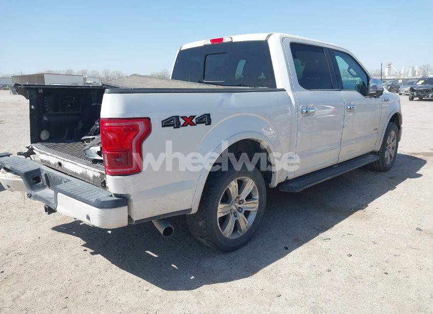 Photo 4 of 2016 Ford F-150 PLATINUM (VIN 1FTEW1EG4GFD03452)