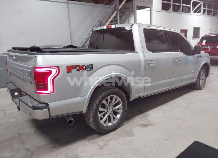 Photo 4 of 2017 Ford F-150 PLATINUM (VIN 1FTEW1EG4HFC45490)