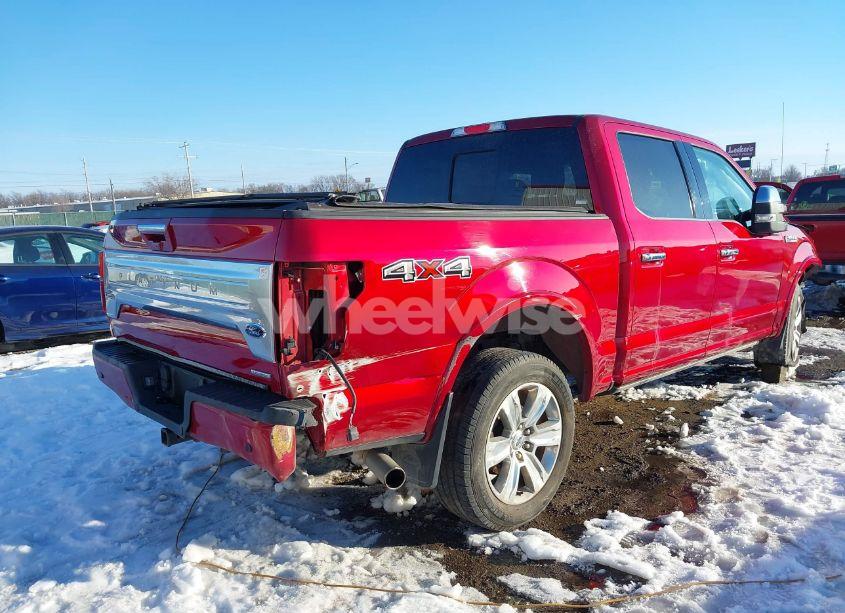 Photo 4 of 2018 Ford F-150 PLATINUM (VIN 1FTEW1EG4JFA60118)