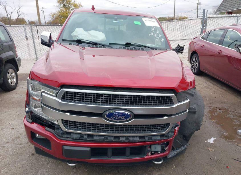 Photo 12 of 2018 Ford F-150 PLATINUM (VIN 1FTEW1EG4JFC11720)