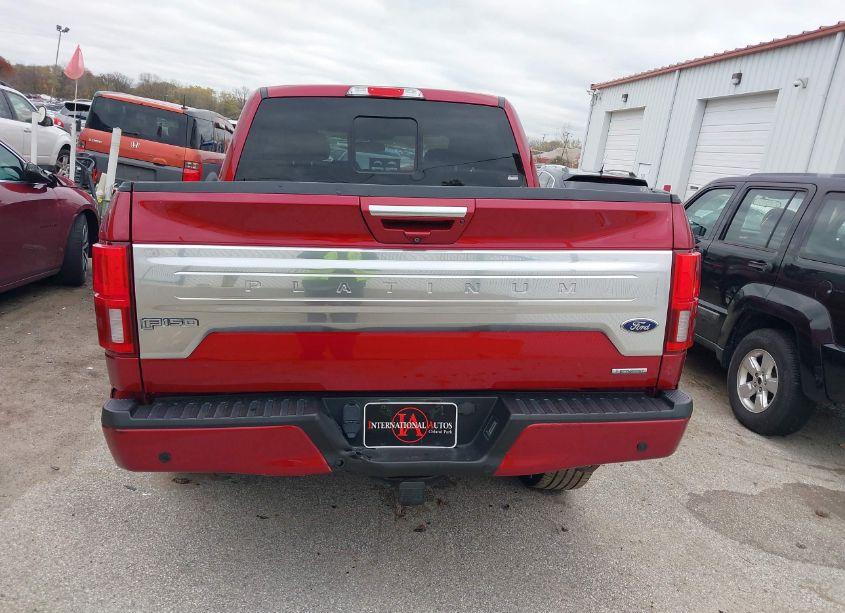 Photo 16 of 2018 Ford F-150 PLATINUM (VIN 1FTEW1EG4JFC11720)