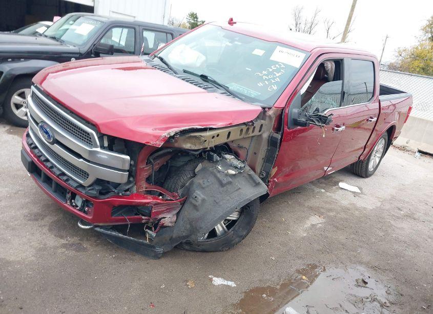 Photo 2 of 2018 Ford F-150 PLATINUM (VIN 1FTEW1EG4JFC11720)