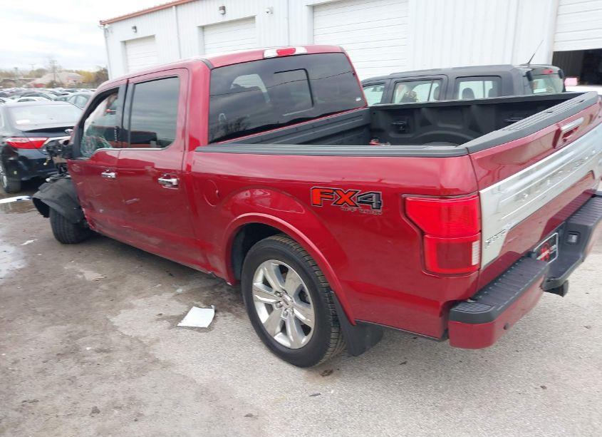 Photo 3 of 2018 Ford F-150 PLATINUM (VIN 1FTEW1EG4JFC11720)