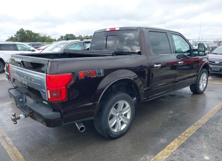 Photo 4 of 2018 Ford F-150 PLATINUM (VIN 1FTEW1EG5JFA78983)