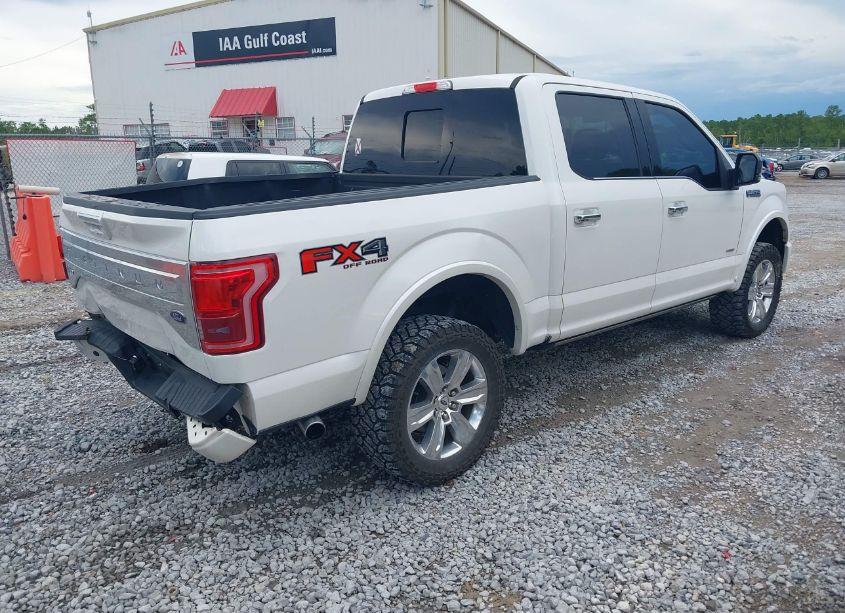 Photo 4 of 2015 Ford F-150 PLATINUM (VIN 1FTEW1EG6FFA74741)