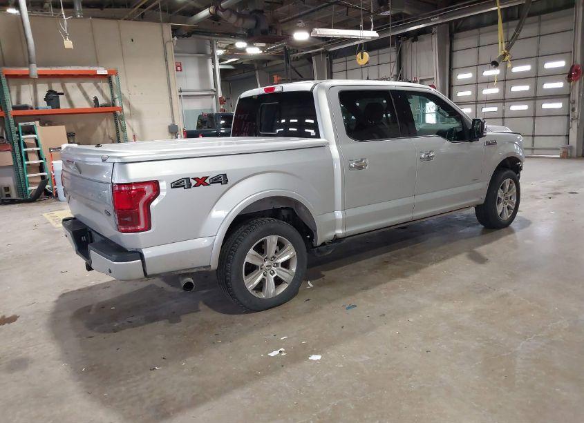 Photo 4 of 2015 Ford F-150 PLATINUM (VIN 1FTEW1EG6FFC04825)