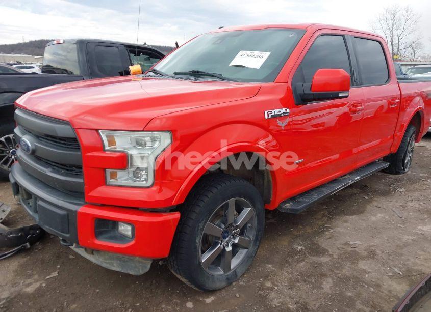 Photo 2 of 2015 Ford F-150 LARIAT (VIN 1FTEW1EG7FKD56152)