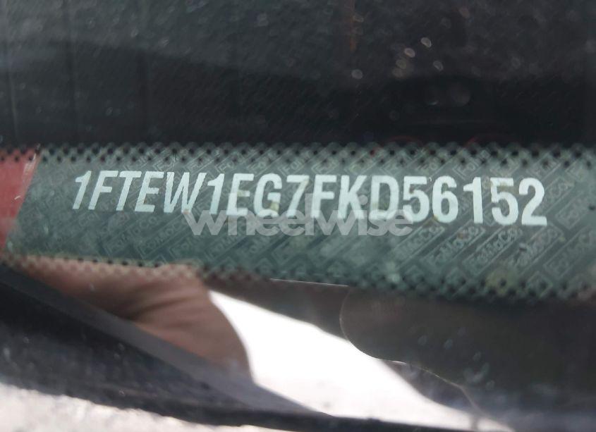 Photo 9 of 2015 Ford F-150 LARIAT (VIN 1FTEW1EG7FKD56152)