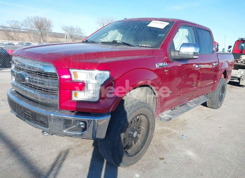 Photo 2 of 2015 Ford F-150 LARIAT (VIN 1FTEW1EG7FKE29570)