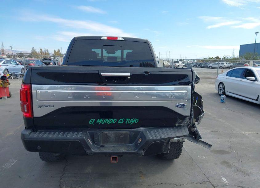 Photo 16 of 2016 Ford F-150 PLATINUM (VIN 1FTEW1EG7GFA47386)