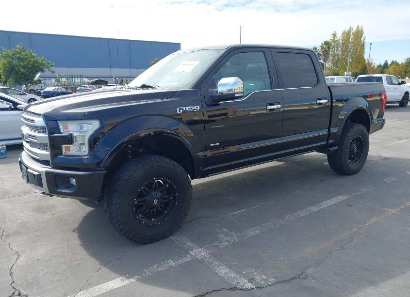 Photo 2 of 2016 Ford F-150 PLATINUM (VIN 1FTEW1EG7GFA47386)