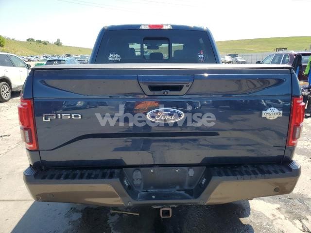 2016 FORD F150 SUPERCREW (VIN 1FTEW1EG7GFB01060) main photo
