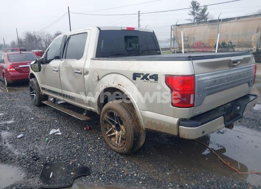 Photo 3 of 2018 Ford F-150 PLATINUM (VIN 1FTEW1EG7JFB28685)