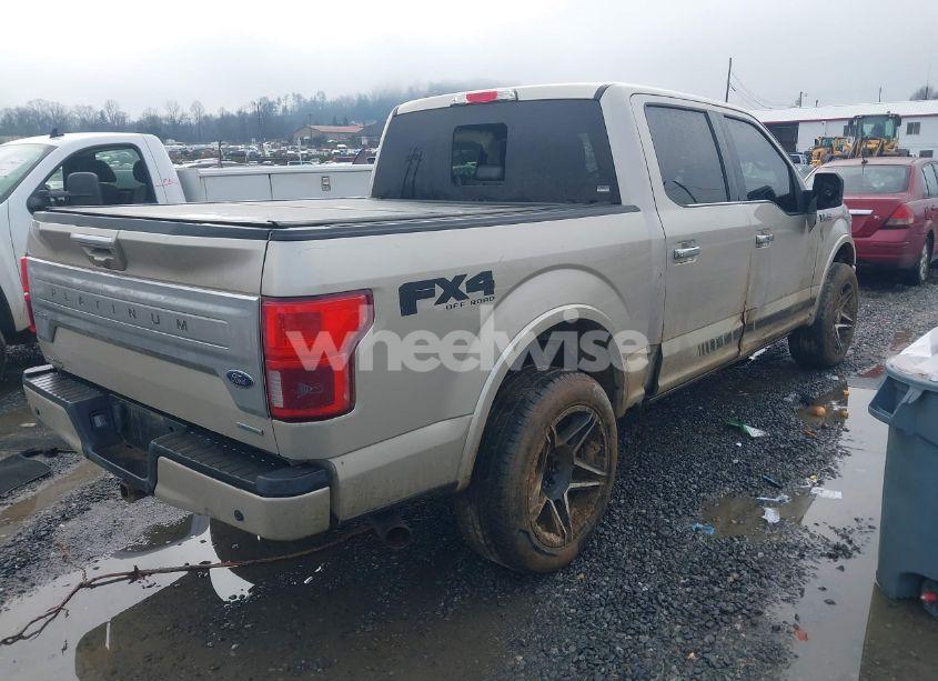 Photo 4 of 2018 Ford F-150 PLATINUM (VIN 1FTEW1EG7JFB28685)