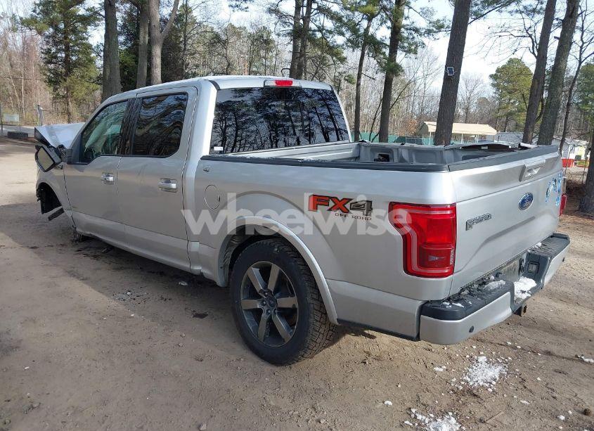 Photo 3 of 2015 Ford F-150 LARIAT (VIN 1FTEW1EG8FFC87643)