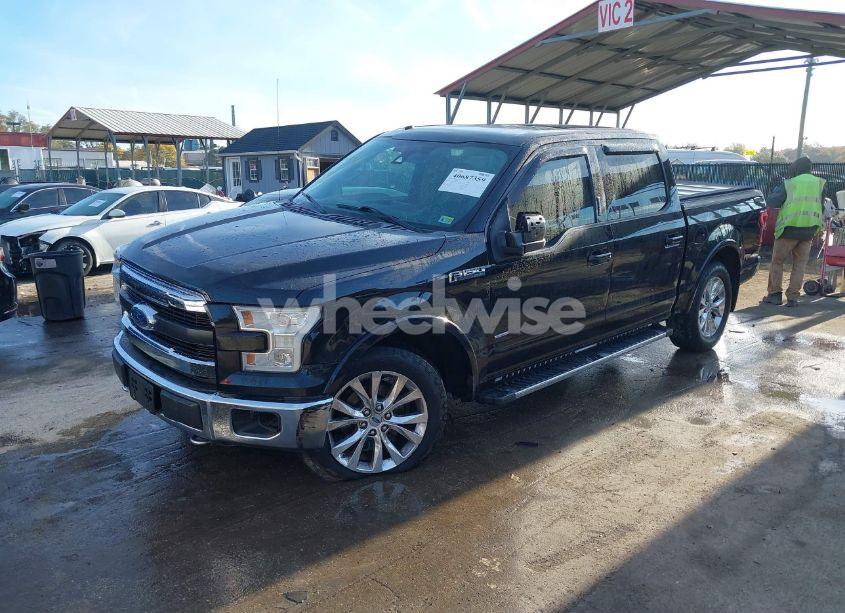 Photo 2 of 2016 Ford F-150 LARIAT (VIN 1FTEW1EG8GFA80882)