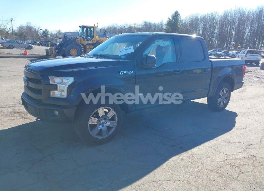 Photo 2 of 2016 Ford F-150 LARIAT (VIN 1FTEW1EG8GFD07598)