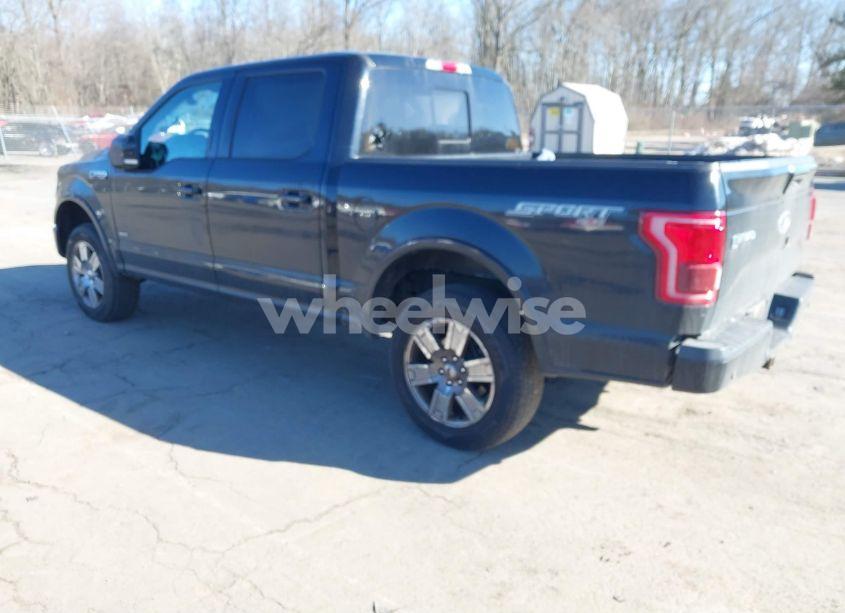 Photo 3 of 2016 Ford F-150 LARIAT (VIN 1FTEW1EG8GFD07598)