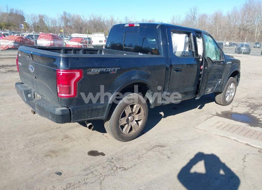 Photo 4 of 2016 Ford F-150 LARIAT (VIN 1FTEW1EG8GFD07598)